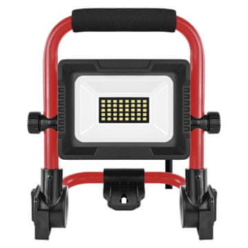 Emos ZS3323 LED reflektor ELION 20W, rdeča-črn, IP65, 3000 lm, nevtralna bela