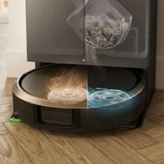 iRobot Roomba® Plus 415 Combo robotski sesalnik + AutoWash™ postaja, črn (G285040)