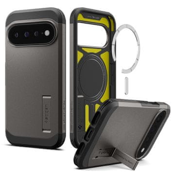 Spigen Tough Armor ovitek za telefon Google Pixel 11 Pro XL, sivi (ACS11865)