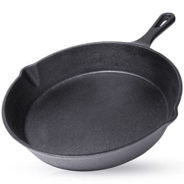 Orion Litoželezna ponev 25 cm za vse kuhinje, pečice in odprti ogenj