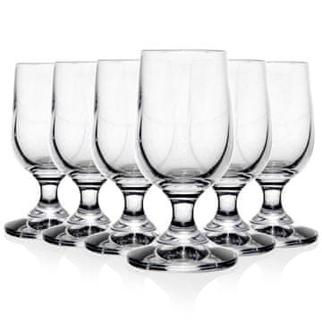 Orion Set 6 elegantnih kozarcev za vino - visokokakovostno steklo, primerno za pomivanje v pomivalnem stroju