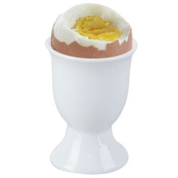 Orion Elegantna porcelanasta skodelica za jajca z elegantnim dizajnom, enostavnim za čiščenje