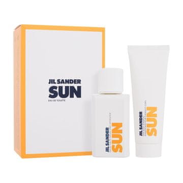 Jil Sander Sun darilni set toaletna voda 75 ml + gel za prhanje 75 ml za ženske