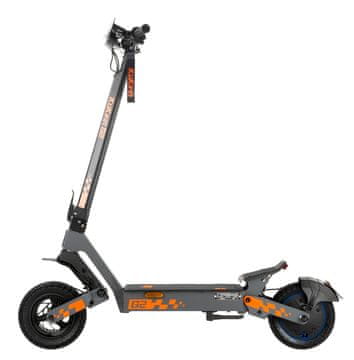 KuKirin KuKirin G2 VMP zložljiv električni skiro, 500 W, 48 V 15,6 Ah, do 25 km/h, doseg do 65 km, dvojno vzmetenje, 10", DGT