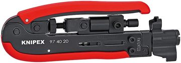 Knipex Knipex 97 40 20 SB orodje za krimp in odstranjevanje izolacije, črna/rdeča