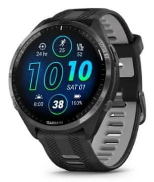 Garmin Garmin Forerunner 965 Pametna ura, 3.56cm (1.4") AMOLED, 47mm, Črna