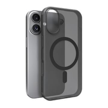 Puro Puro Daylight MagSafe ovitek za iPhone 17 - prosojno črn