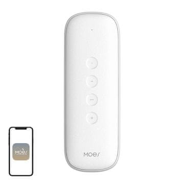 Moes MOES ZR-SR-R01-WH ZigBee scensko stikalo, IP55 (belo)