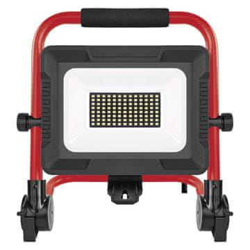 Emos ZS3343 LED reflektor ELION 50W, rdeča-črn, IP65, 8000 lm, nevtralna bela