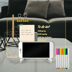 Dexxer LED svetlobna grafična tablica za risanje neon 20×30cm