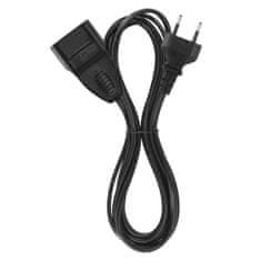 Emos PC01303 podaljšek 3 m / 1 vtičnica / PVC / 0,75 mm2 / črn