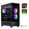 Gamer Advanced računalnik, AMD Ryzen 5-7500F, 16GB, SSD1TB, RTX5060, W11H