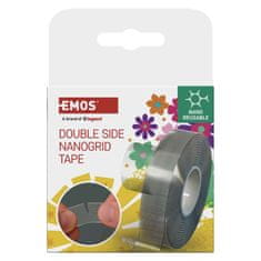 Emos F6301 dvostranski NANOGRID trak 19 mm / 3 m, prozoren