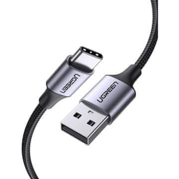 Ugreen USB-A 2.0 na USB-C 3.0 kabel, 3m, črn (60408)