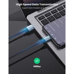 Ugreen USB-A 2.0 na USB-C 3.0 kabel, 3m, črn (60408)