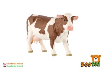 Gorska krava zooted plastika 12cm
