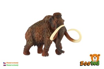 Mamut krznen zooted plastika 18cm