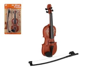 Teddies Violin/Viola plastika 26cm na kartici
