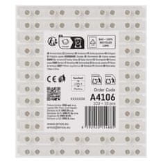 Emos A4106 priključna letvica 4–6mm2, bela, 10 kos