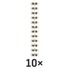 Emos A4106 priključna letvica 4–6mm2, bela, 10 kos