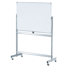 Piši-Briši BELA mobilna TABLA 120x150cm Roto + Starter pribor MRW-612TX