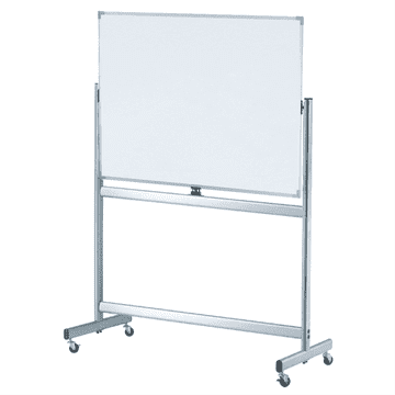 Piši-Briši BELA mobilna TABLA 120x150cm Roto + Starter pribor MRW-612TX