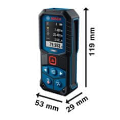 BOSCH Professional laserski merilnik razdalj GlM80-35C (0601075600)