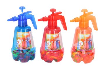 Teddies Črpalka za vodne bombice + bombice 100 kosov mešane barve