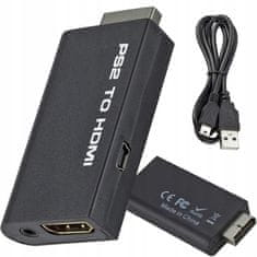 Verkgroup Pretvornik za PS2 na HDMI adapter