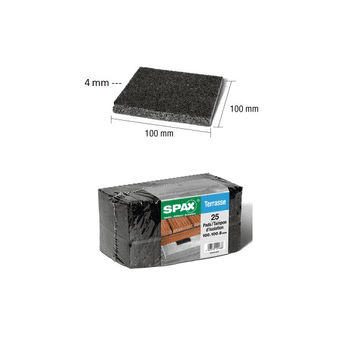 shumee Spax podloge za tramove 4 mm (paket 50 kosov)