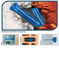 shumee Razširitveni čepi RawlPlug 4ALL-06+4540 (50 kosov)