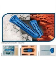 shumee Razširitveni čepi RawlPlug 4ALL-08065+5080 (50 kosov)