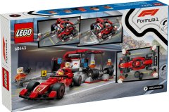 shumee Lego City F1 postajališče in mehaniki komplet z avtomobilom Ferrari, 322 kosov (60443)