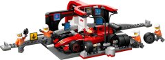 shumee Lego City F1 postajališče in mehaniki komplet z avtomobilom Ferrari, 322 kosov (60443)
