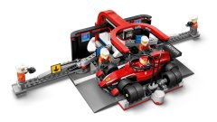 shumee Lego City F1 postajališče in mehaniki komplet z avtomobilom Ferrari, 322 kosov (60443)