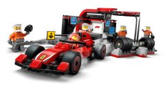 shumee Lego City F1 postajališče in mehaniki komplet z avtomobilom Ferrari, 322 kosov (60443)