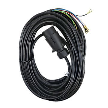 shumee Električni kabel za priklop prikolice 7x0,75 12 m elmot