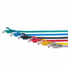shumee Patchcord RJ45, Netrack lita prevleka, kat. 5e UTP, 2 m siv