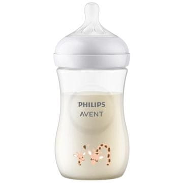 shumee Philips Avent steklenička Nat 3.0 deco 6 žirafa 1 ks
