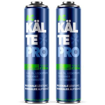 shumee Kaltepro klima rundum-SET 2x pločevinka R134a