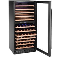 Arktic 2-conska hladilnik za vino za 124 steklenic, 265 l, 570 x 595 x 1400 mm