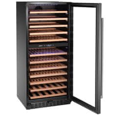 Arktic 2-conska hladilnik za vino za 124 steklenic, 265 l, 570 x 595 x 1400 mm