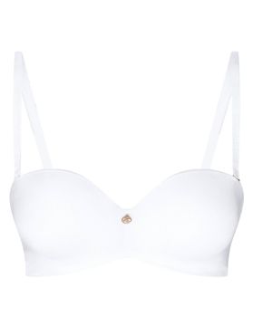 Esotiq Raffen Esotiq push-up balconette modrček | bel 65G
