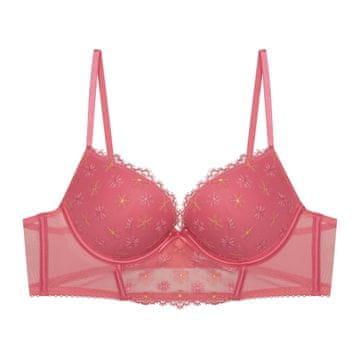 Esotiq Push-up modrček Bloomy Esotiq | vroče roza 80B