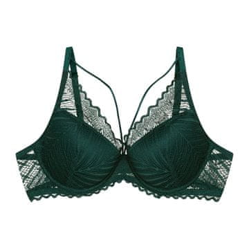 Esotiq Push-up modrček Onika Esotiq | temno zelen 70E