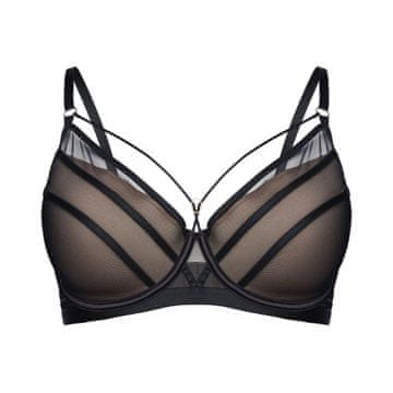GLAM Esotiq push-up modrček | črna 80B