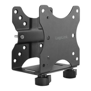 slomart LogiLink BP0028 nosilec za Mini PC, kovinski, črn