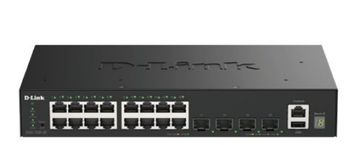 slomart D-Link DGS-1530-20 pametni mrežni preklopnik 16 GE + 4x 10G SFP+