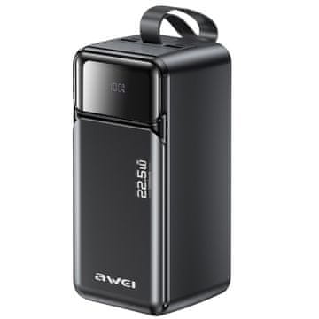 slomart AWEI PA-106 Powerbank 50000mAh 22,5W PD, 3x USB-C