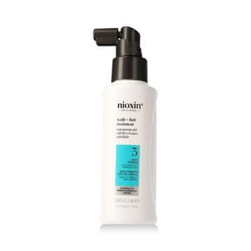 Nioxin System 3 Scalp Care + Hair Thickening Treatment nega brez izpiranja za barvane, tanke in redke lase za ženske